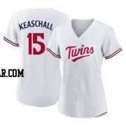 Luke Keaschall Women's Minnesota Twins White Authentic Home Jersey