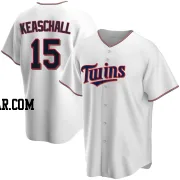 Luke Keaschall Youth Minnesota Twins White Replica Home Jersey