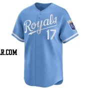 Luke Maile Men's Kansas City Royals Light Blue Limited Alternate Jersey