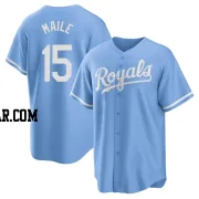 Luke Maile Youth Kansas City Royals Light Blue Replica 2022 Alternate Jersey