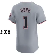 MacKenzie Gore Men's Washington Nationals Gray Elite Road Jersey