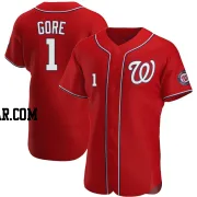MacKenzie Gore Men's Washington Nationals Red Authentic Alternate Jersey