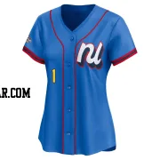 MacKenzie Gore Women's Washington Nationals Blue Limited National League 2025 All-Star Edition Jersey
