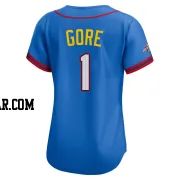 MacKenzie Gore Women's Washington Nationals Blue Limited National League 2025 All-Star Edition Jersey