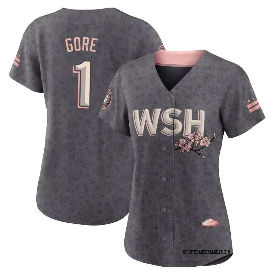 MacKenzie Gore Women's Washington Nationals Gray Replica 2022 City Connect Jersey
