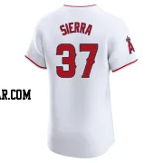 Magneuris Sierra Men's Los Angeles Angels White Elite Home Jersey