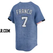 Maikel Franco Men's Washington Nationals Blue Limited 2025 City Connect Jersey