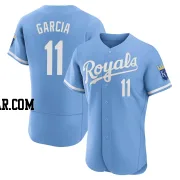 Maikel Garcia Men's Kansas City Royals Light Blue Authentic 2022 Alternate Jersey