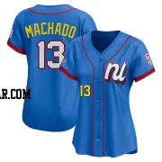 Manny Machado Women's San Diego Padres Blue Limited National League 2025 All-Star Edition Jersey