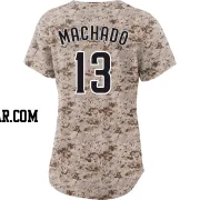 Manny Machado Women's San Diego Padres Camo Limited 2nd Alternate Jersey