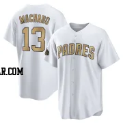 Manny Machado Youth San Diego Padres White Game Replica 2022 All-Star Jersey