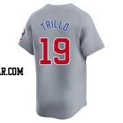 Manny Trillo Men's Chicago Cubs Gray Limited Road Jersey