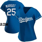 Manuel Margot Women's Los Angeles Dodgers Royal Authentic Alternate Jersey