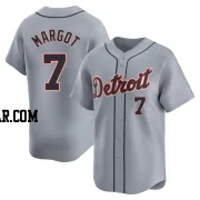 Manuel Margot Youth Detroit Tigers Gray Limited Road Jersey
