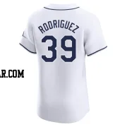 Manuel Rodriguez Men's Tampa Bay Rays White Elite Home Jersey