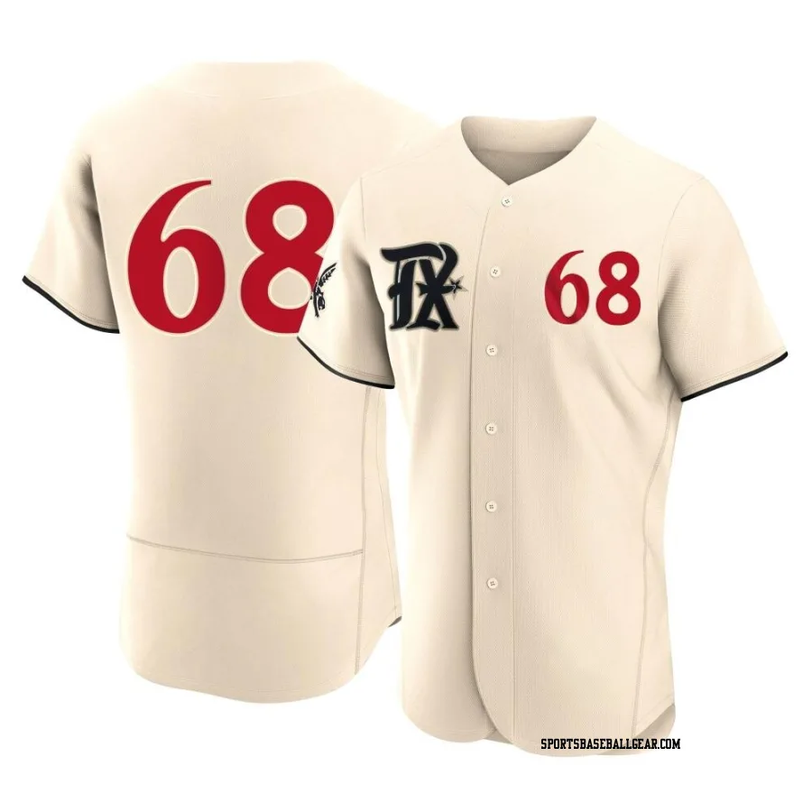 Marc Church Men's Texas Rangers Cream Authentic 2023 City Connect Jersey