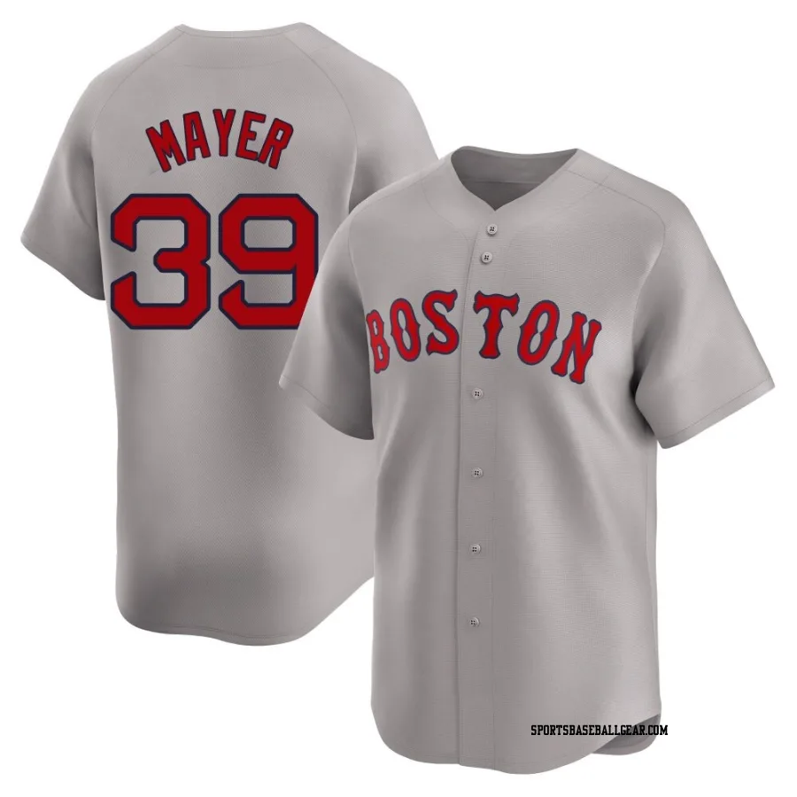 Marcelo Mayer Men's Boston Red Sox Gray Limited Away Jersey