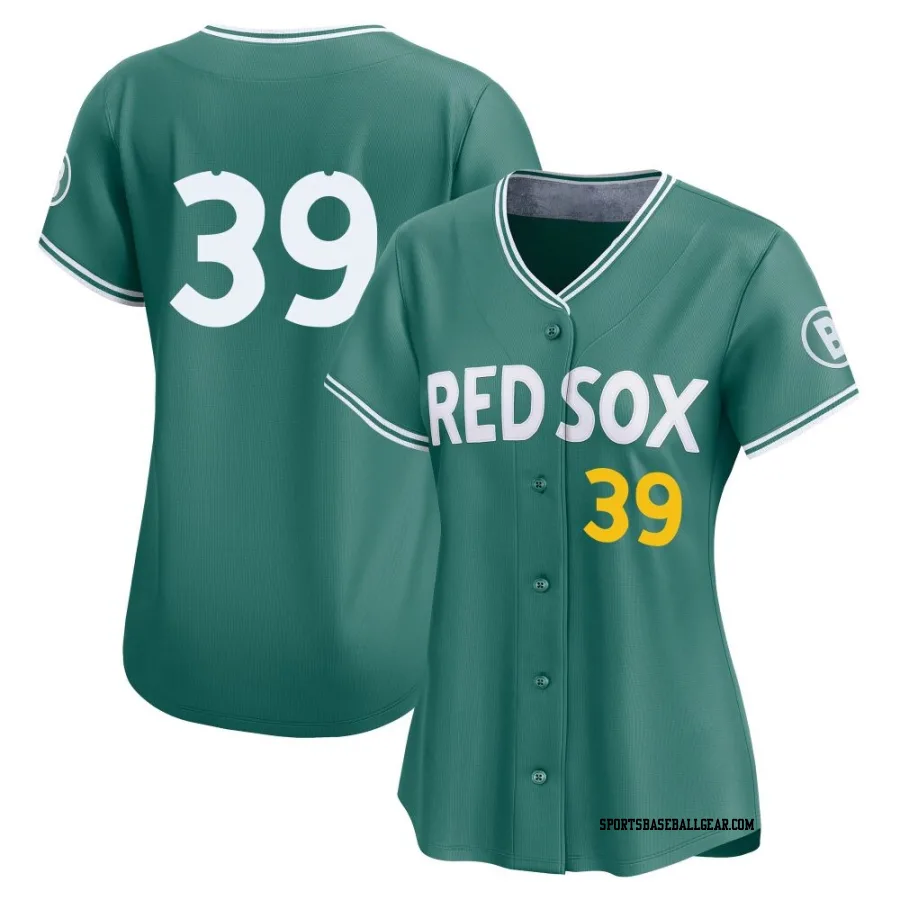 Marcelo Mayer Women's Boston Red Sox Green Limited 2025 City Connect Jersey