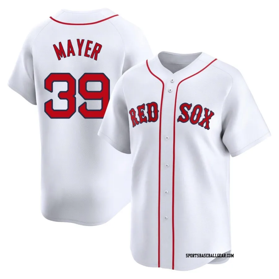 Marcelo Mayer Youth Boston Red Sox White Limited Home Jersey