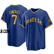 Marco Gonzales Youth Seattle Mariners Royal Replica 2023 City Connect Jersey