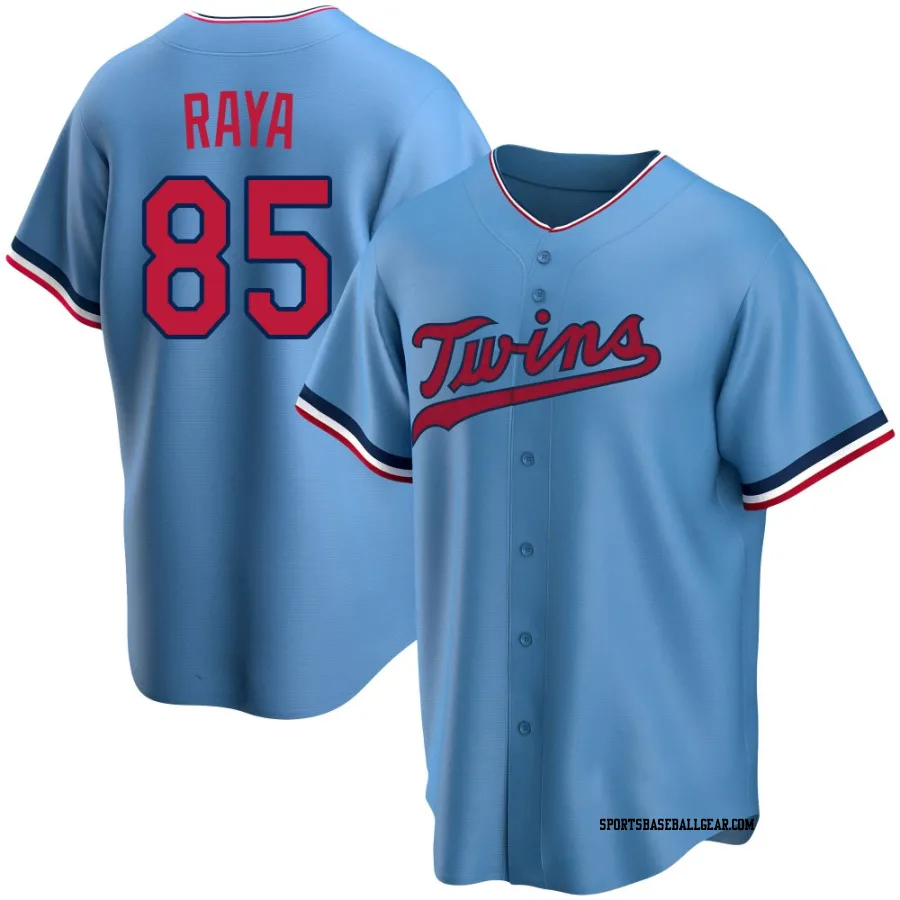 Marco Raya Men's Minnesota Twins Light Blue Replica Alternate Jersey