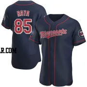 Marco Raya Men's Minnesota Twins Navy Authentic Alternate 60th Season Jersey