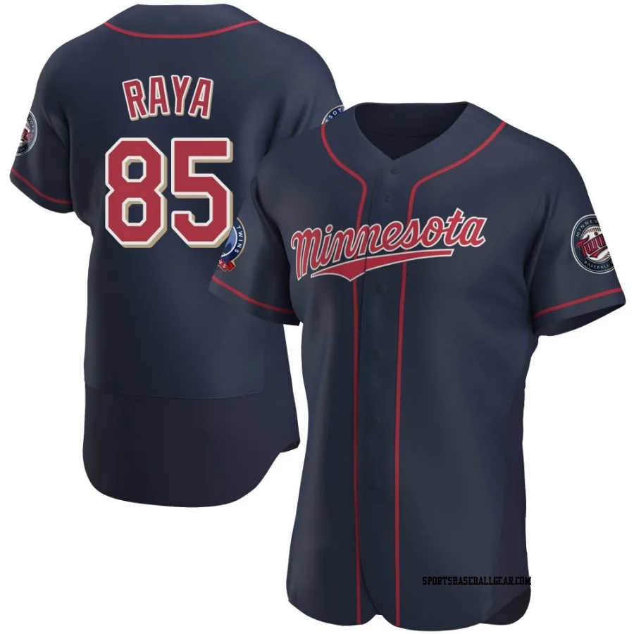 Marco Raya Men's Minnesota Twins Navy Authentic Alternate 60th Season Jersey