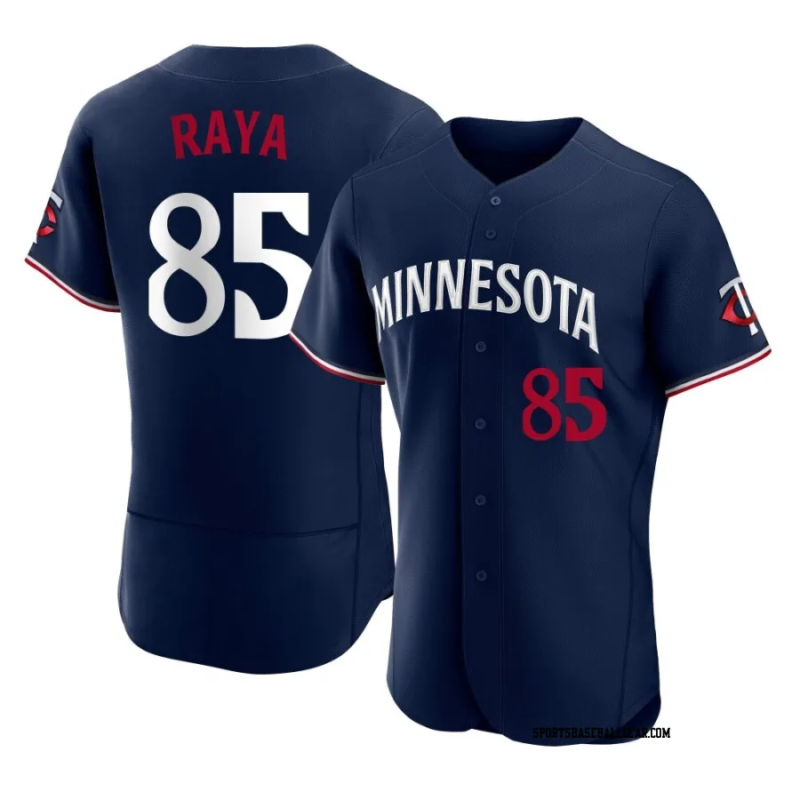 Marco Raya Men's Minnesota Twins Navy Authentic Alternate Jersey