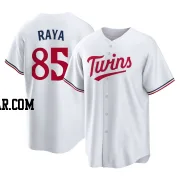Marco Raya Men's Minnesota Twins White Replica Home Jersey