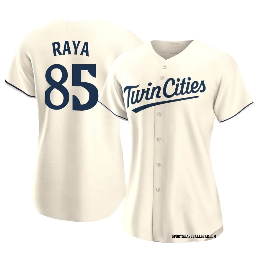 Marco Raya Women's Minnesota Twins Cream Replica Alternate Jersey
