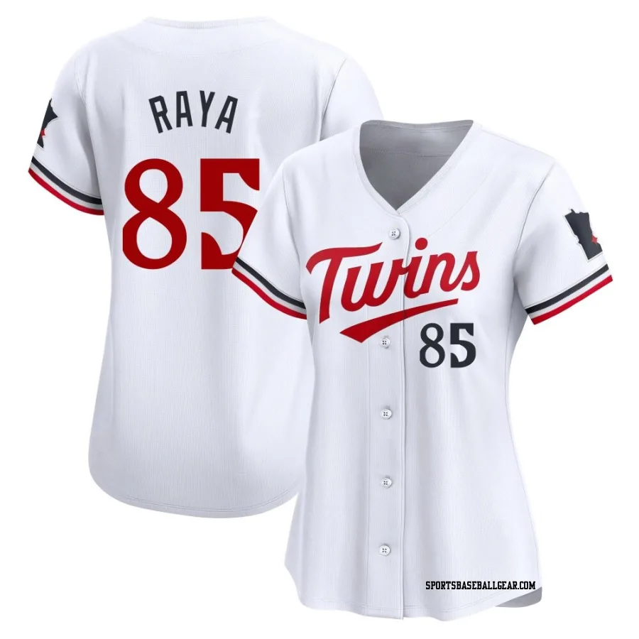 Marco Raya Women's Minnesota Twins White Limited Home Jersey