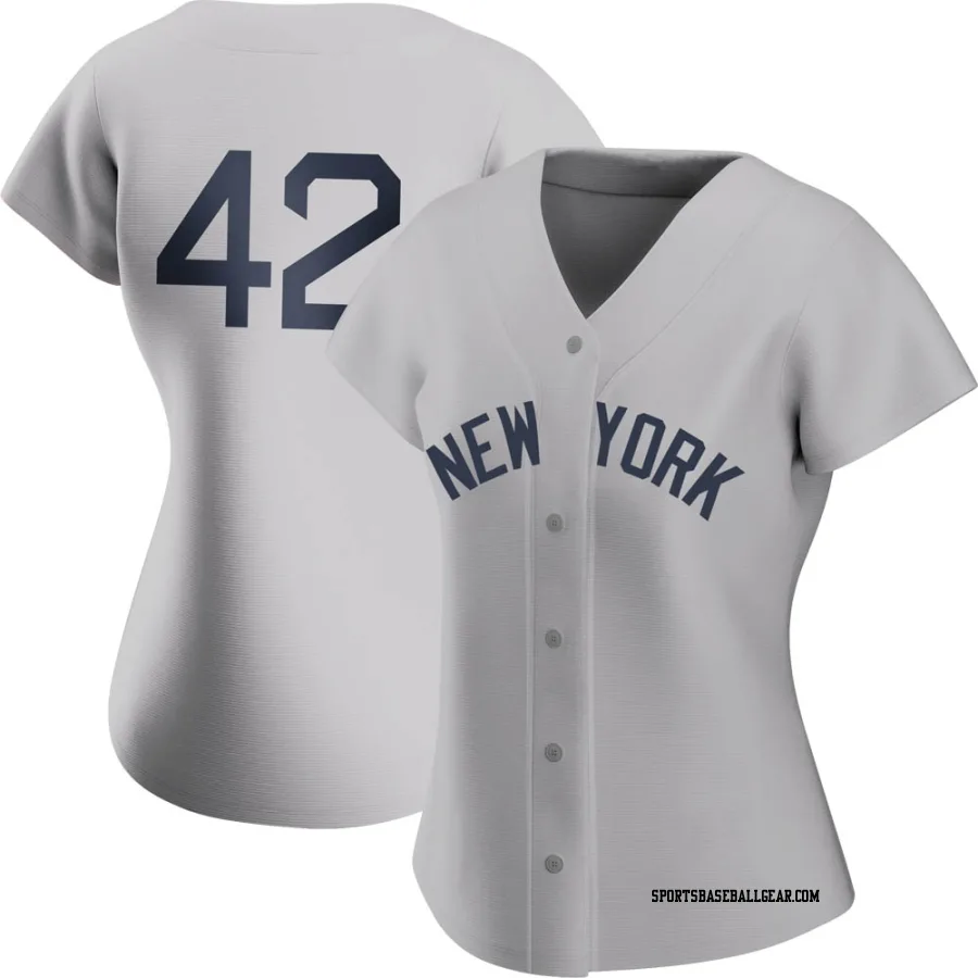 Mariano Rivera Women's New York Yankees Gray Replica 2021 Field of Dreams Jersey