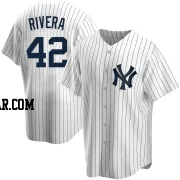 Mariano Rivera Youth New York Yankees White Replica Home Jersey
