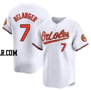 Mark Belanger Men's Baltimore Orioles White Limited Home Jersey