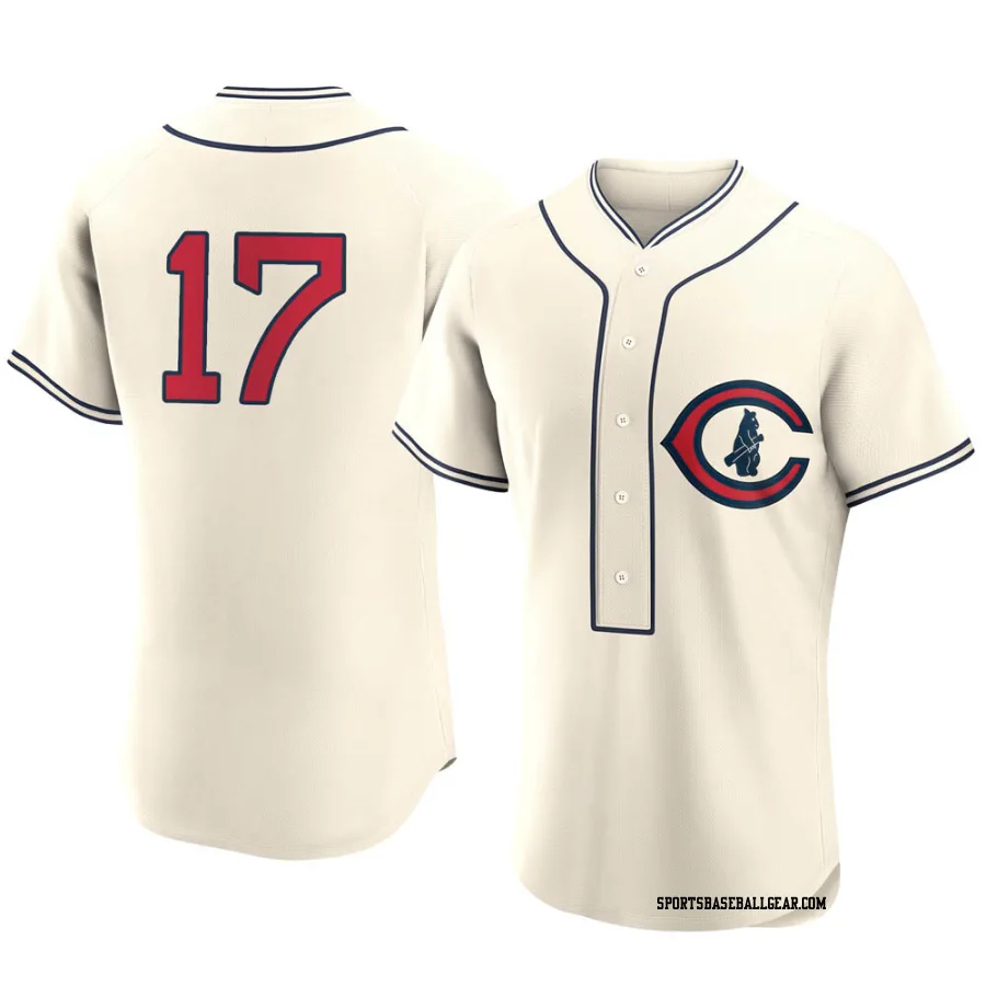 Mark Grace Men's Chicago Cubs Cream Authentic 2022 Field Of Dreams Jersey