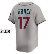Mark Grace Youth Arizona Diamondbacks Gray Limited Alternate Jersey