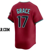Mark Grace Youth Arizona Diamondbacks Red Limited Alternate Jersey
