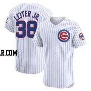 Mark Leiter Jr. Men's Chicago Cubs White Elite Home Jersey