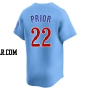 Mark Prior Youth Chicago Cubs Royal Limited 2nd Alternate Jersey