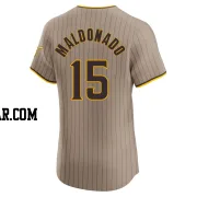 Martin Maldonado Men's San Diego Padres Brown Elite Alternate Jersey