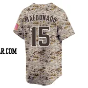 Martin Maldonado Men's San Diego Padres Camo Limited 2nd Alternate Jersey