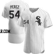 Martin Perez Men's Chicago White Sox White Authentic Home Jersey