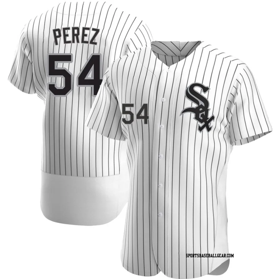 Martin Perez Men's Chicago White Sox White Authentic Home Jersey