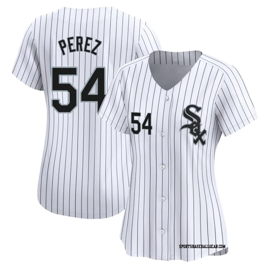 Martin Perez Women's Chicago White Sox White Limited Home Jersey