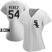 Martin Perez Women's Chicago White Sox White Replica Home Jersey