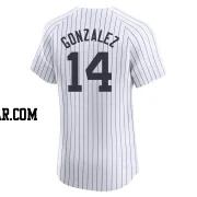 Marwin Gonzalez Men's New York Yankees White Elite Home Jersey
