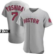 Masataka Yoshida Men's Boston Red Sox Gray Authentic Road Jersey