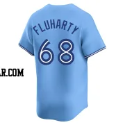Mason Fluharty Men's Toronto Blue Jays Blue Limited Powder Alternate Jersey