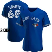 Mason Fluharty Men's Toronto Blue Jays Royal Authentic Alternate Jersey