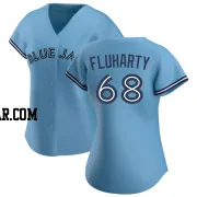 Mason Fluharty Women's Toronto Blue Jays Blue Authentic Jersey